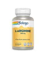 Solaray L-Arginine Free Form 500mg Caps 100