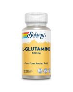 Solaray L-Glutamine Free Form 500mg Capsules 50