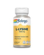 Solaray L-Lysine Free Form 500mg Capsules 60