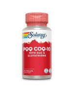 Solaray PQQ COQ10 Glutathione NAC Capsules 30