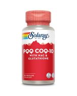 Solaray PQQ COQ10 Glutathione NAC Capsules 30