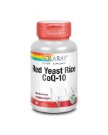 Solaray Red Yeast Rice + Co-Q10 Capsules 60 