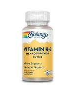 Solaray Vitamin K-2 Menaquinone-7 50mcg Capsules 30