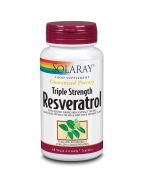 Solaray Triple Strength Resveratrol 225mg Capsules 60