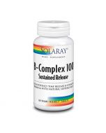 Solaray B-Complex 100 Sustained Release Tablets 60 