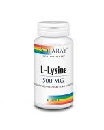 Solaray Free-Form L-Lysine 500mg Capsules 60 