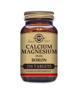 solgar calcium magnesium plus boron tablets 250