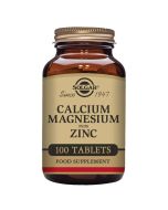 Solgar Calcium Magnesium plus Zinc Tablets 100