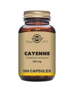 Solgar Cayenne 520mg Vegicaps 100