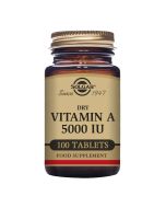 Solgar Dry Vitamin A 5000iu Tablets 100