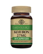 Solgar Earth Source Koji Iron 27mg Vegicaps 30