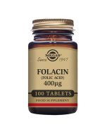 Solgar Folacin (Folic Acid) 400mcg Tabs 100