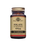 Solgar Folate 400ug Tablets 50