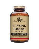 Solgar L-Lysine 1000mg Tablets 250