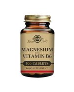 Solgar Magnesium with Vitamin B6 Tablets 100