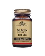 Solgar Niacin 100mg Tablets 100