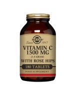 Solgar Vitamin C 1500mg with Rose Hips Tablets 180