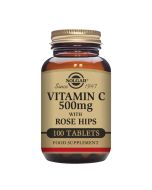 Solgar Vitamin C 500mg with Rose Hips tablets 100