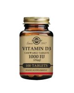 Solgar Vitamin D3 1000iu Chewable Tabs 100 | Chewable Vitamin D