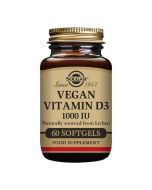 Solgar Vitamin D3 1000iu Vegan Softgels 60