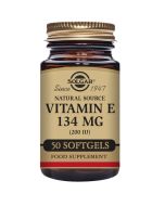 Solgar Vitamin E 134mg (200iu) Dry Vegicaps 50