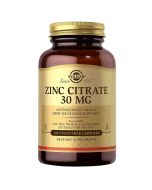 Solgar Zinc Citrate 30mg Capsules 100