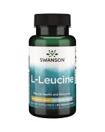 Swanson AjiPure L-Leucine 500mg Capsules 60