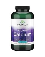 Swanson Albion Calcium 180mg Capsules 180