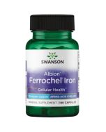 Swanson Albion Ferrochel Iron 18mg Capsules 180