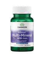 Swanson Albion Multi-Mineral with Iron Capsules 120