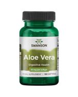 Swanson Aloe Vera 25mg Softgels 100