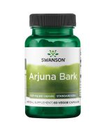 Swanson Arjuna Bark 500mg Capsules 60