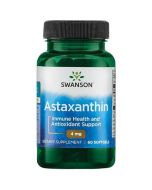 Swanson Astaxanthin 4mg Softgels 60