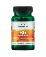 Swanson B6 Pyridoxine 100mg Capsules 100