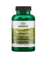 Swanson Berberine Complex with Cinnamon Gymnema & Fenugreek Capsules 90