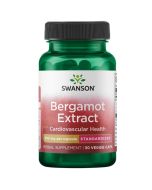 Swanson Bergamot Extract 500mg Capsules 30