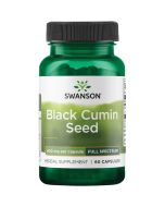 Swanson Black Cumin Seed 400mg Capsules 60