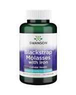 Swanson Blackstrap Molasses with Iron 29mg Capsules 120