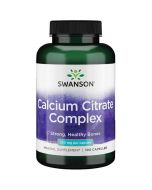 Swanson Calcium Citrate Complex 250mg Capsules 100