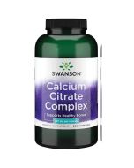 Swanson Calcium Citrate Complex 250mg Capsules 300