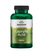 Swanson Caprylic Acid 600mg Softgels 60