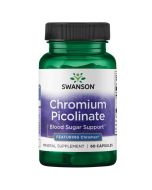 Swanson Chromium Picolinate Featuring Chromax 200mcg Capsules 60