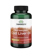 Swanson Cod Liver Oil 350mg Softgels 250