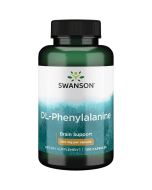 Swanson DL-Phenylalanine 500mg Capsules 100