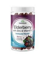 Swanson Elderberry with Zinc & Vitamin C Berry Gummies 60