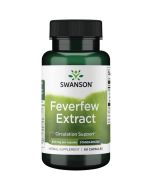 Swanson Feverfew Extract 500mg Capsules 60