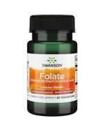 Swanson Folate (5-Methyltetrahydrofolic Acid) 400mcg Capsules 30