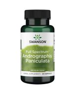 Swanson Full Spectrum Andrographis Paniculata 400mg Capsules 60