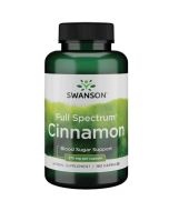 Swanson Full Spectrum Cinnamon 375mg Capsules 180