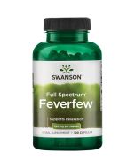 Swanson Full Spectrum Feverfew 380mg Capsules 100